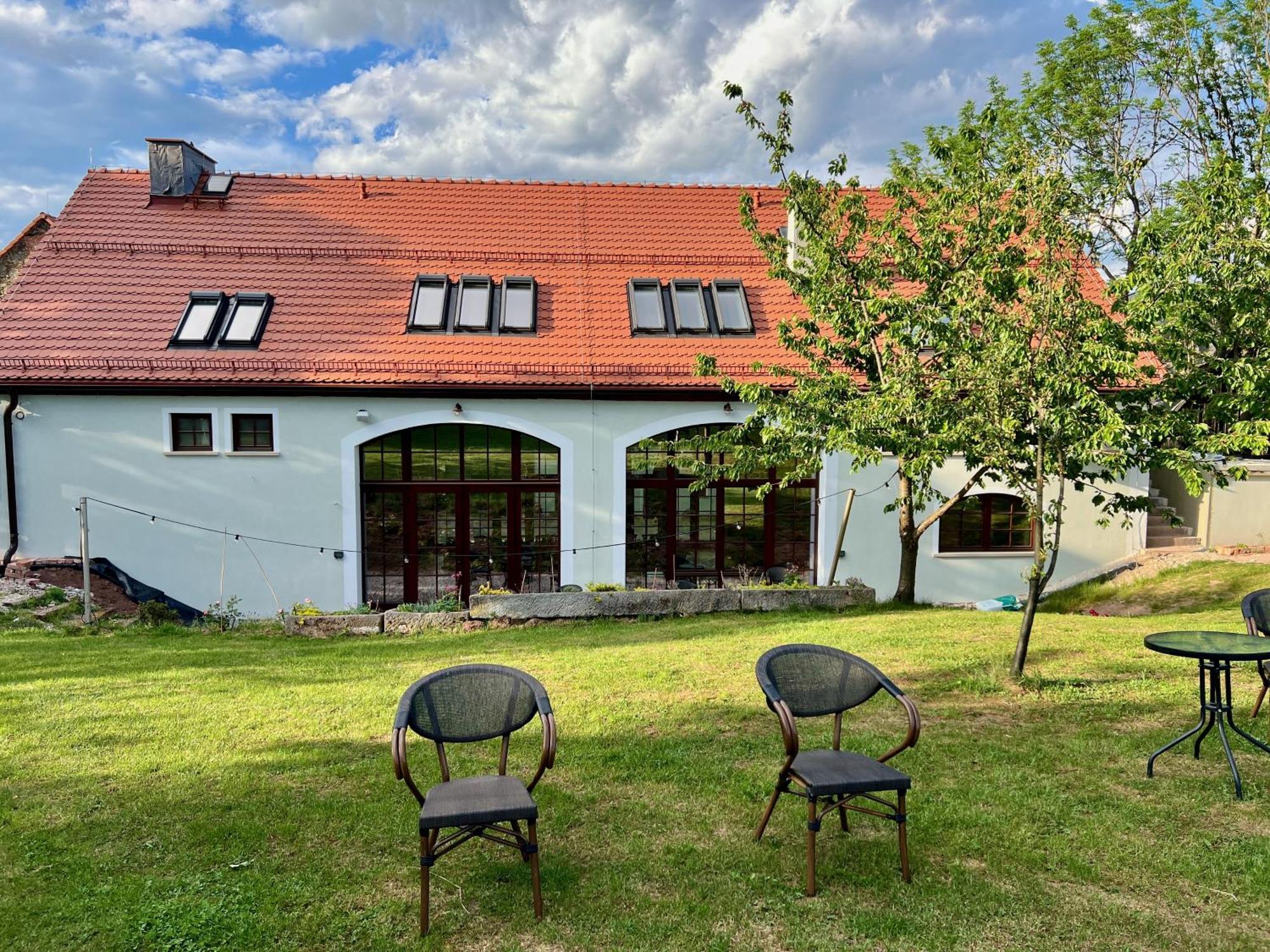 Villa Greta Schönau an der Katzbach Exterior foto